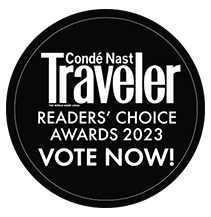 Conde Nast Travler Readers' Choice Awards 2023. VOTE NOW.